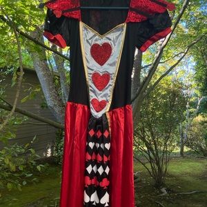 Queen of Hearts costume adult size S
